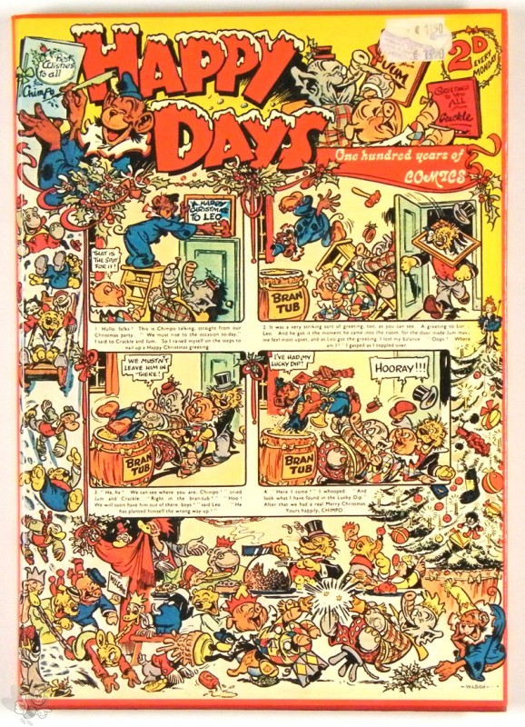 Happy Days A Century of Comics Denis Gifford 1st Ed HC