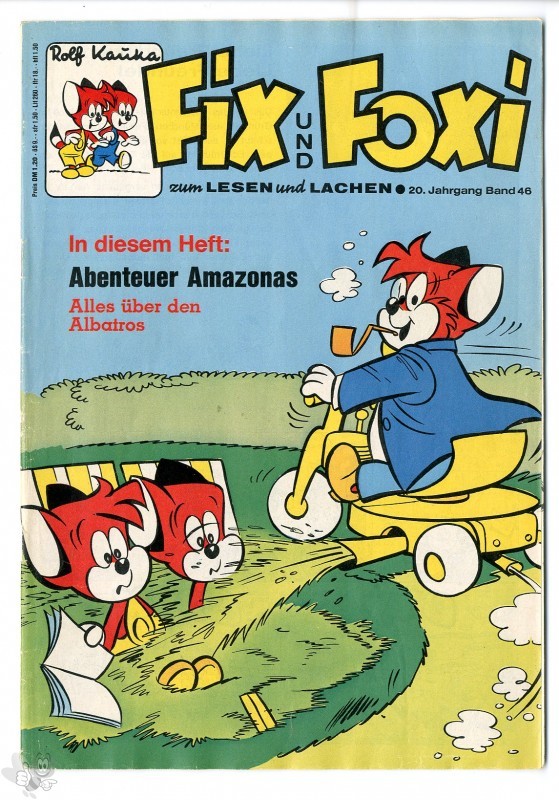 Fix und Foxi : 20. Jahrgang - Nr. 46