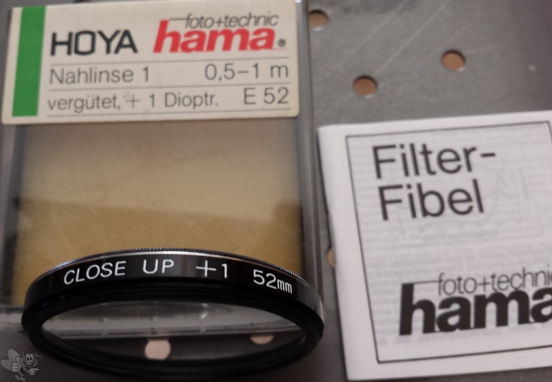 Hoya/Hama Nahlinse +1 dptr. 0,5 - 1 m 52 mm 