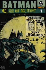 BATMAN  Bruce Wayne: Auf der Flucht 1-4, Paninini, 2003-2004, Paperback