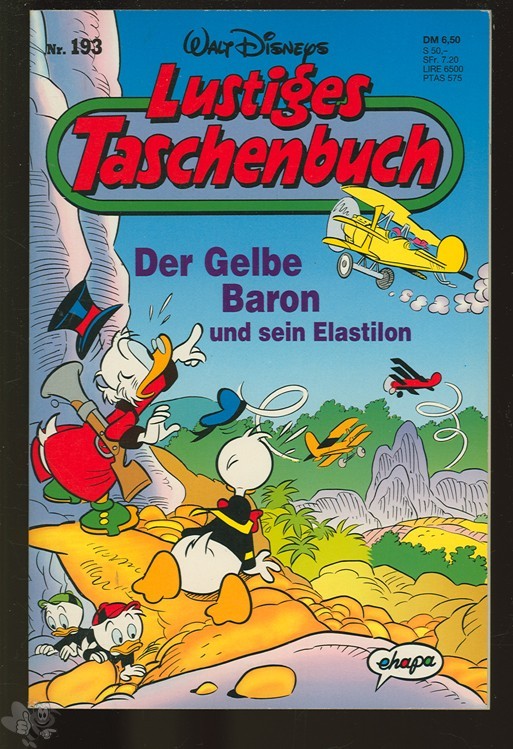 Walt Disneys Lustige Taschenbücher 193: Der Gelbe Baron und sein Elastilon