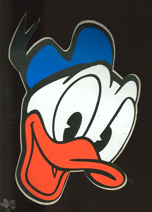 Donald Duck Haftfolie 1964 (Klubartikel)