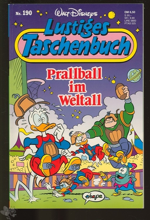 Walt Disneys Lustige Taschenbücher 190: Prallball im Weltall