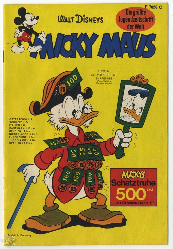 Micky Maus 44 1969