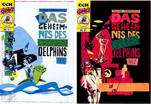 CCH-Comics  - Das Geheimnis des grünen Delphins 1 - 4 !!!