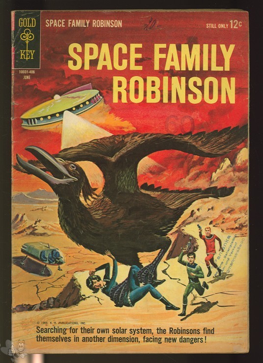 Space Family Robinson 8 (1964 Gold Key Cover)
