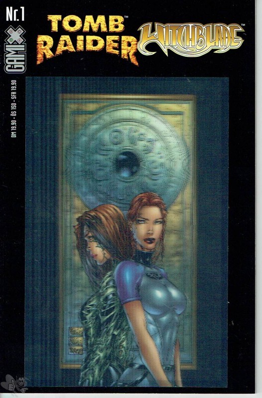 Gamix 1: Tomb Raider / Witchblade (Buchhandels-Ausgabe, Cover-Version A)