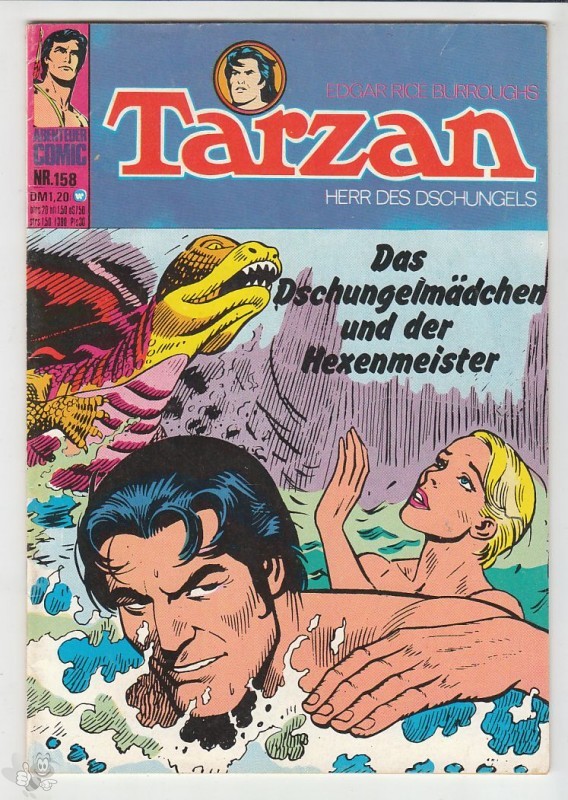 Tarzan 158: Das Dschungelmädchen und der Hexenmeister