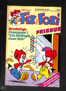 Fix und Foxi : 30. Jahrgang - Nr. 45 mit Schlumpf Riesenposter
