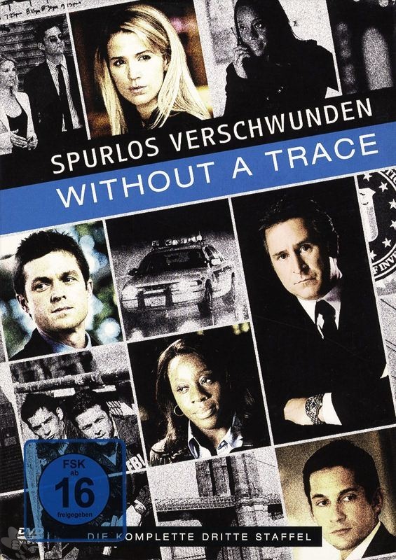 Without a trace - Spurlos verschwunden - Die komplette 3. Staffel (DVD&#039;s)