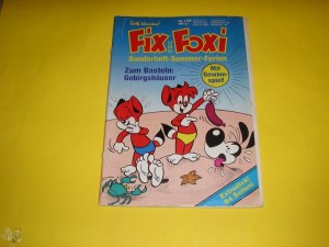 Fix und Foxi Sonderheft 1983: Sommer-Ferien (Bd. 1/83)