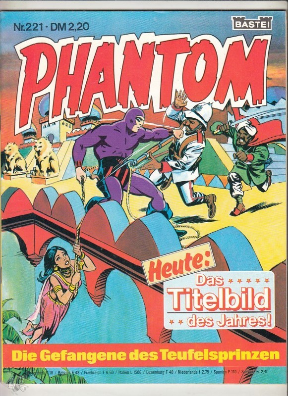 Phantom 221: Die Gefangene des Teufelsprinzen