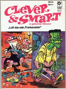 Clever &amp; Smart (Album , 1. Auflage) 25: Laß das sein, Frankenstein !