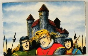 Sigurd Sammelkarten Box 30 Tüten Wetterleuchten über Burg Falkenfels