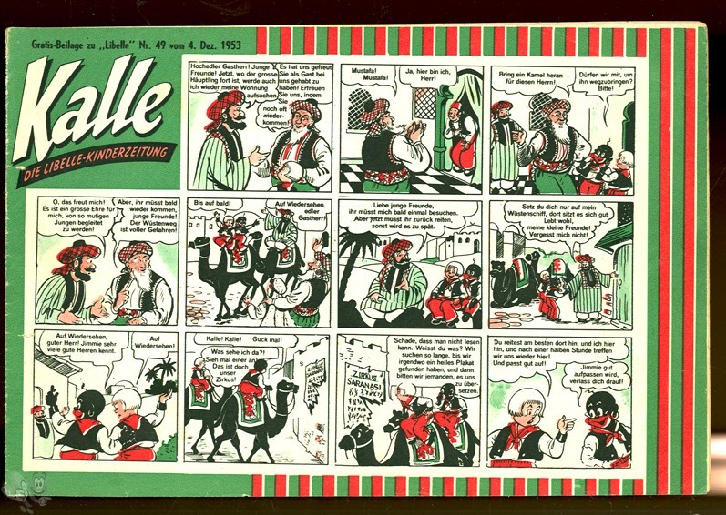 Kalle 1953 Nr. 49 (Comic - Beilage zu Libelle)