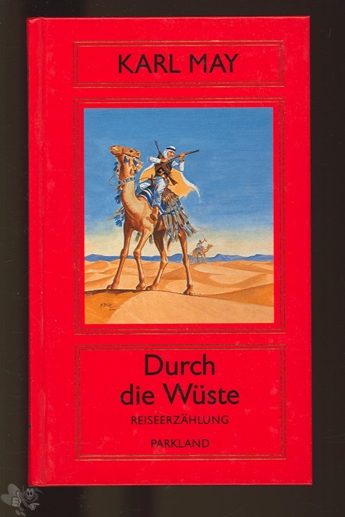 Karl May 8/33 mit Dill Cover &quot;Durch die Wüste&quot;