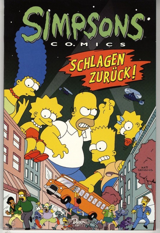 Simpsons Comics Sonderband 4: Simpsons schlagen zurück !