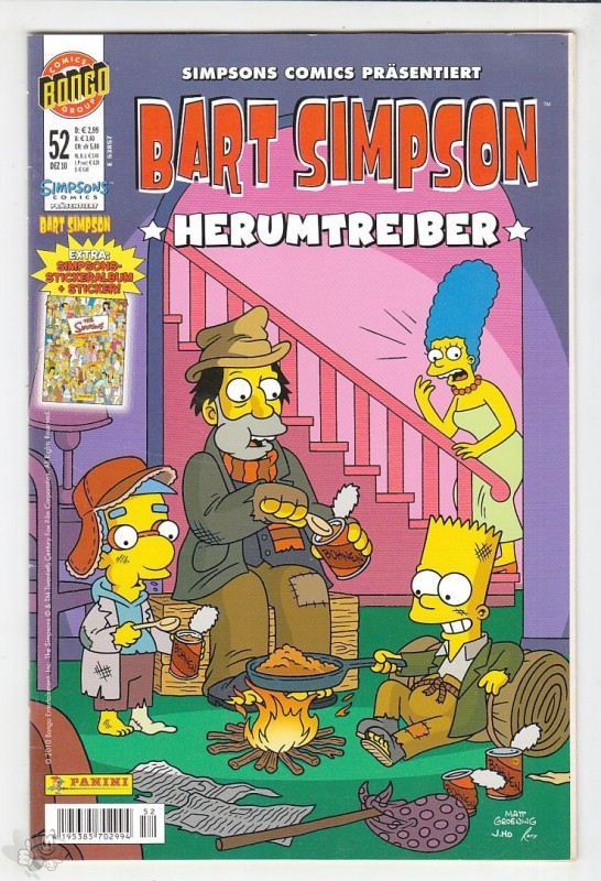 Bart Simpson 52: Herumtreiber