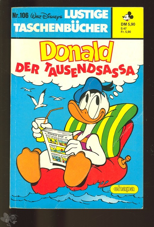 Walt Disneys Lustige Taschenbücher 106: Donald der Tausendsassa