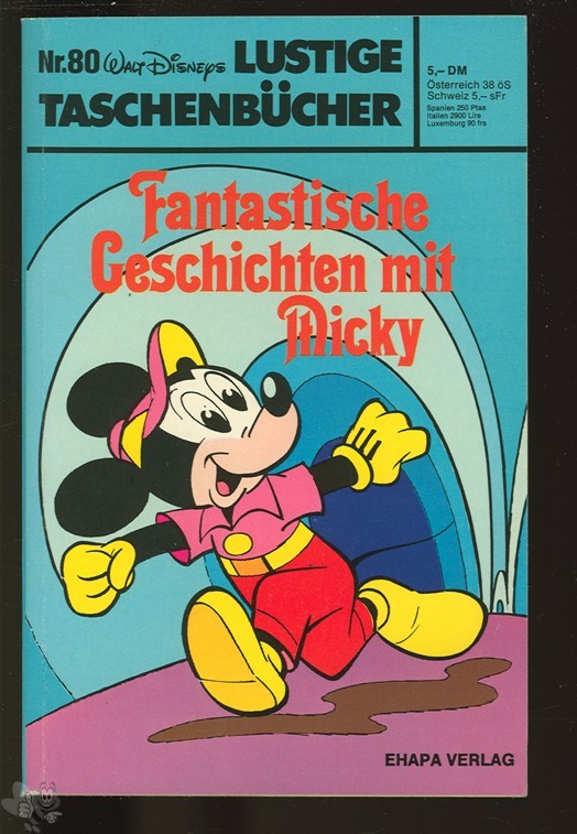 Walt Disneys Lustige Taschenbücher 80: Fantastische Geschichten mit Micky (1. Auflage)