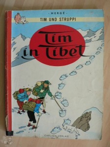 Tim und Struppi (1. Serie) 9: Tim in Tibet (höhere Auflagen)