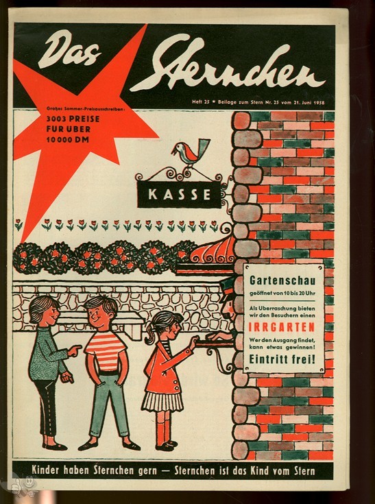 Sternchen 1958 Nr. 25 (Stern - Kinderbeilage)