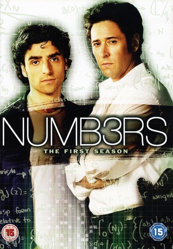 Numbers / Numb3rs - Season 1 (UK-Import mit dt. Ton,  4 DVD&#039;s)