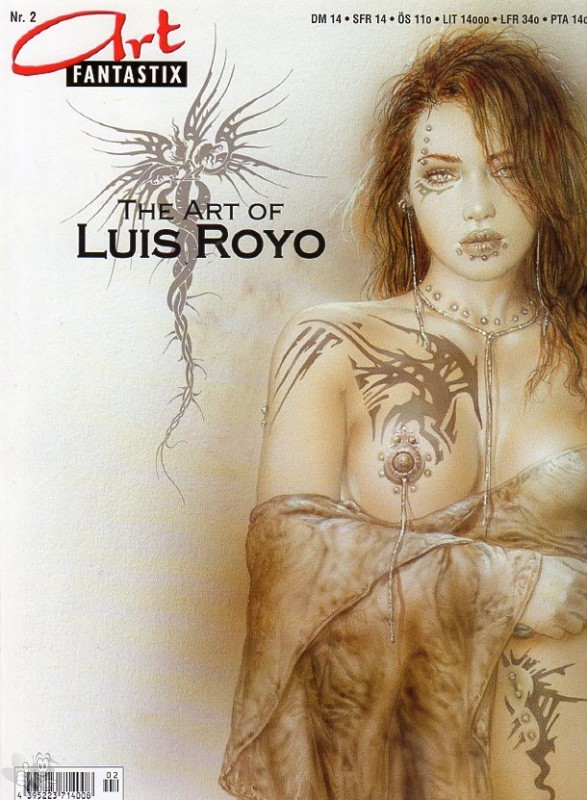 Art fantastix NR:2 The Art of Luis Royo