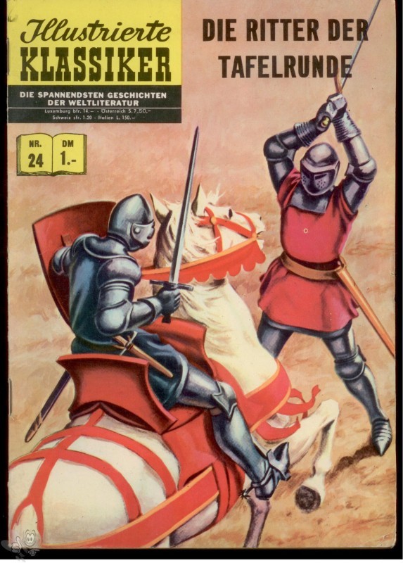 Illustrierte Klassiker 24: Die Ritter der Tafelrunde (5. Auflage)