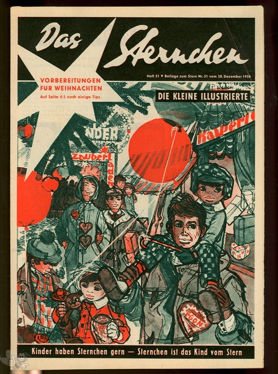 Sternchen 1958 Nr. 51 (Stern - Kinderbeilage)