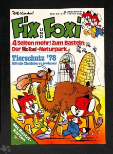 Fix und Foxi : 26. Jahrgang - Nr. 39 mit Bastelbogen