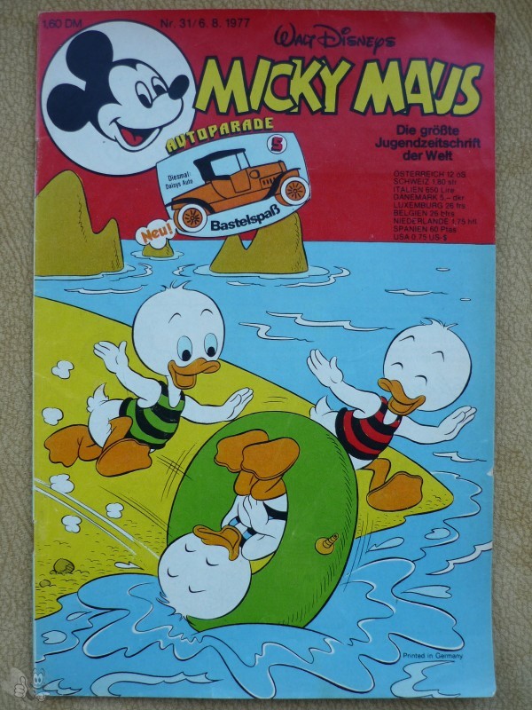 Micky Maus 1977: Nr. 31