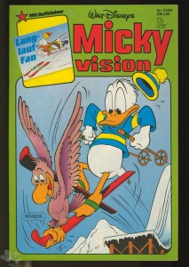Mickyvision 1/1987 mit Sticker