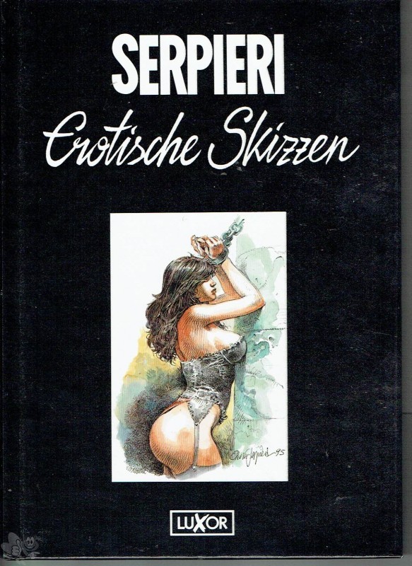 Erotische Skizzen Serpieri (Druuna) von Luxor 1995.