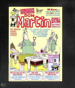 Don Martin 2 mit 4 D.M. Postkarten als Beilage