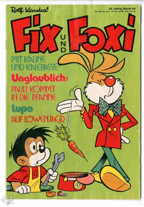 Fix und Foxi : 22. Jahrgang - Nr. 49