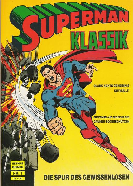 Superman Klassik Konvolut Nr.1-5 Verlag Hethke