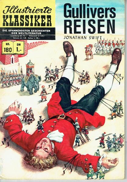 Illustrierte Klassiker 180: Gullivers Reisen (1. Auflage)