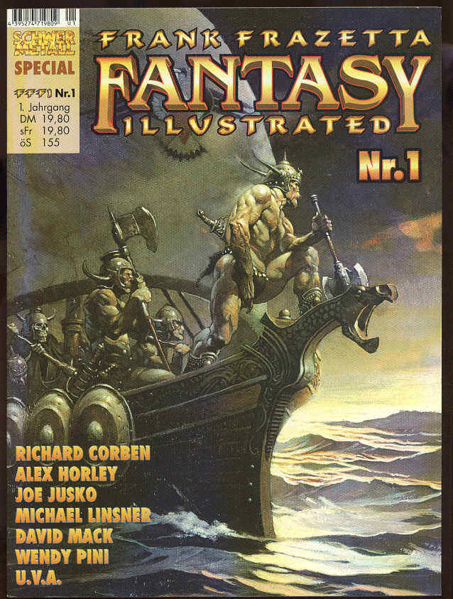 Schwermetall Special: Frank Frazetta Fantasy Illustrated 1: