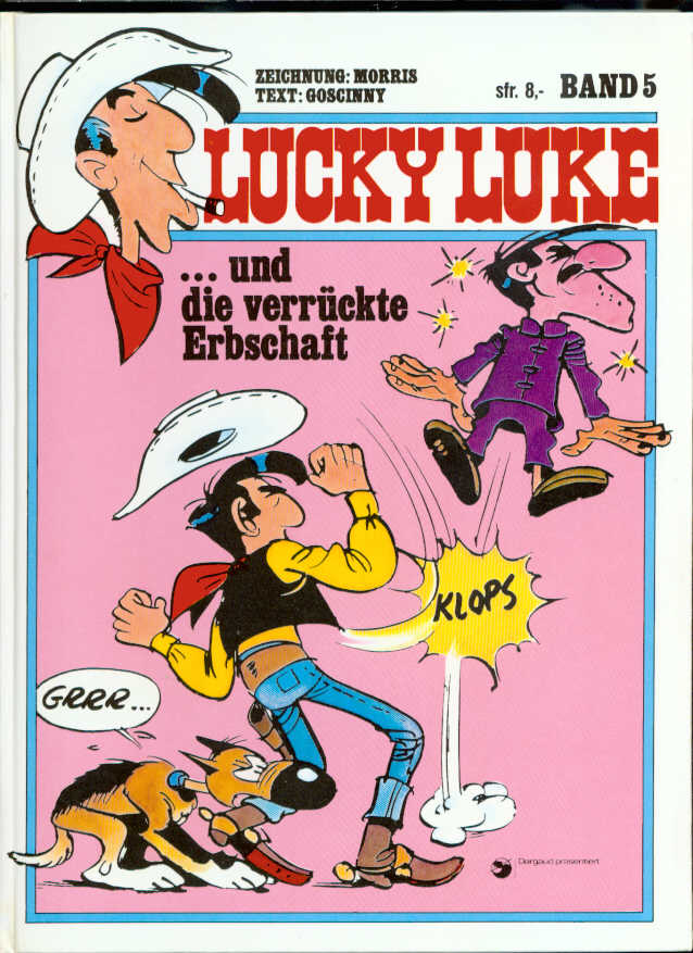 Zack Album 5: Lucky Luke: ... und die verrückte Erbschaft (Hardcover)