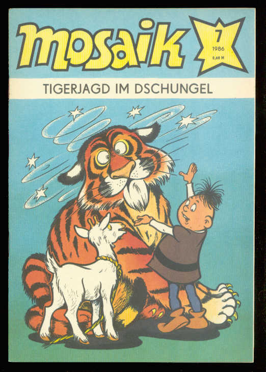 Mosaik 1986: Nr. 7: Tigerjagd im Dschungel
