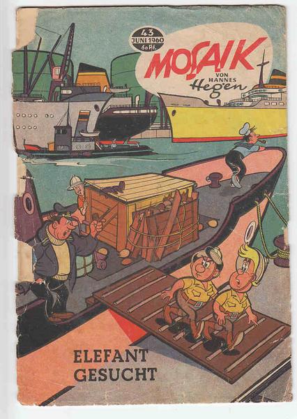 Mosaik 43: Elefant gesucht (Juni 1960)