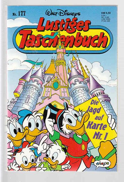 Walt Disneys Lustige Taschenbücher 177: Die Jagd auf Karte Nr. 1 (LTB)