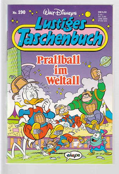 Walt Disneys Lustige Taschenbücher 190: Prallball im Weltall (LTB)