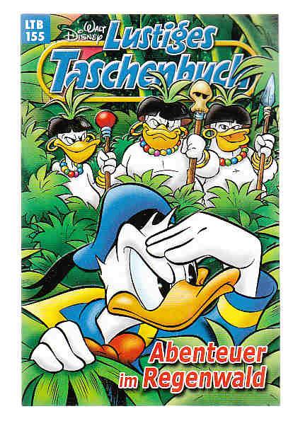 Walt Disneys Lustige Taschenbücher 155: Abenteuer im Regenwald (Neuauflage 2005) (LTB)