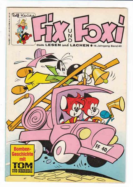 Fix und Foxi: 18. Jahrgang - Nr. 40