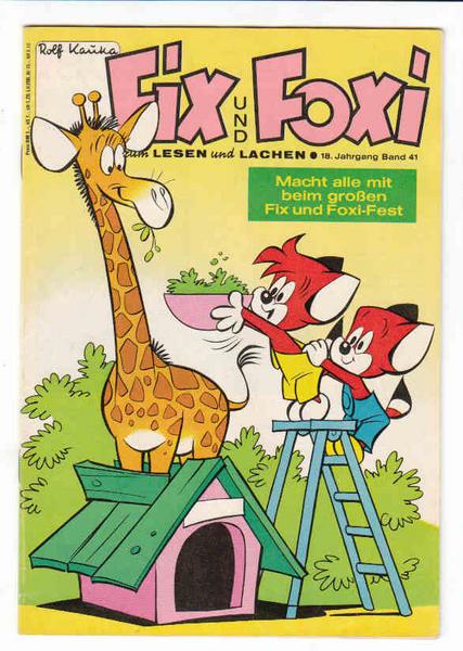 Fix und Foxi: 18. Jahrgang - Nr. 41