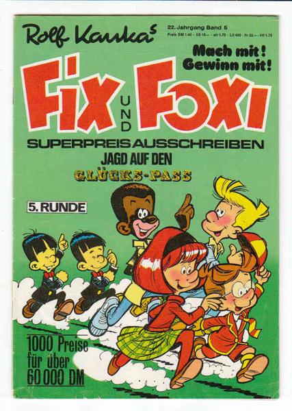 Fix und Foxi: 22. Jahrgang - Nr. 5