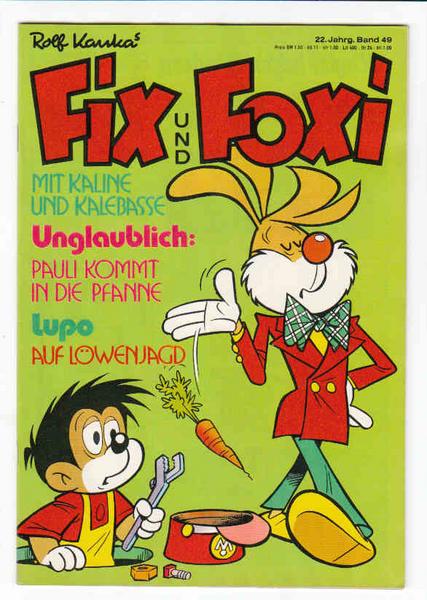 Fix und Foxi: 22. Jahrgang - Nr. 49