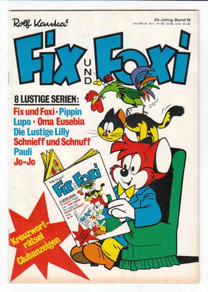 Fix und Foxi: 23. Jahrgang - Nr. 15